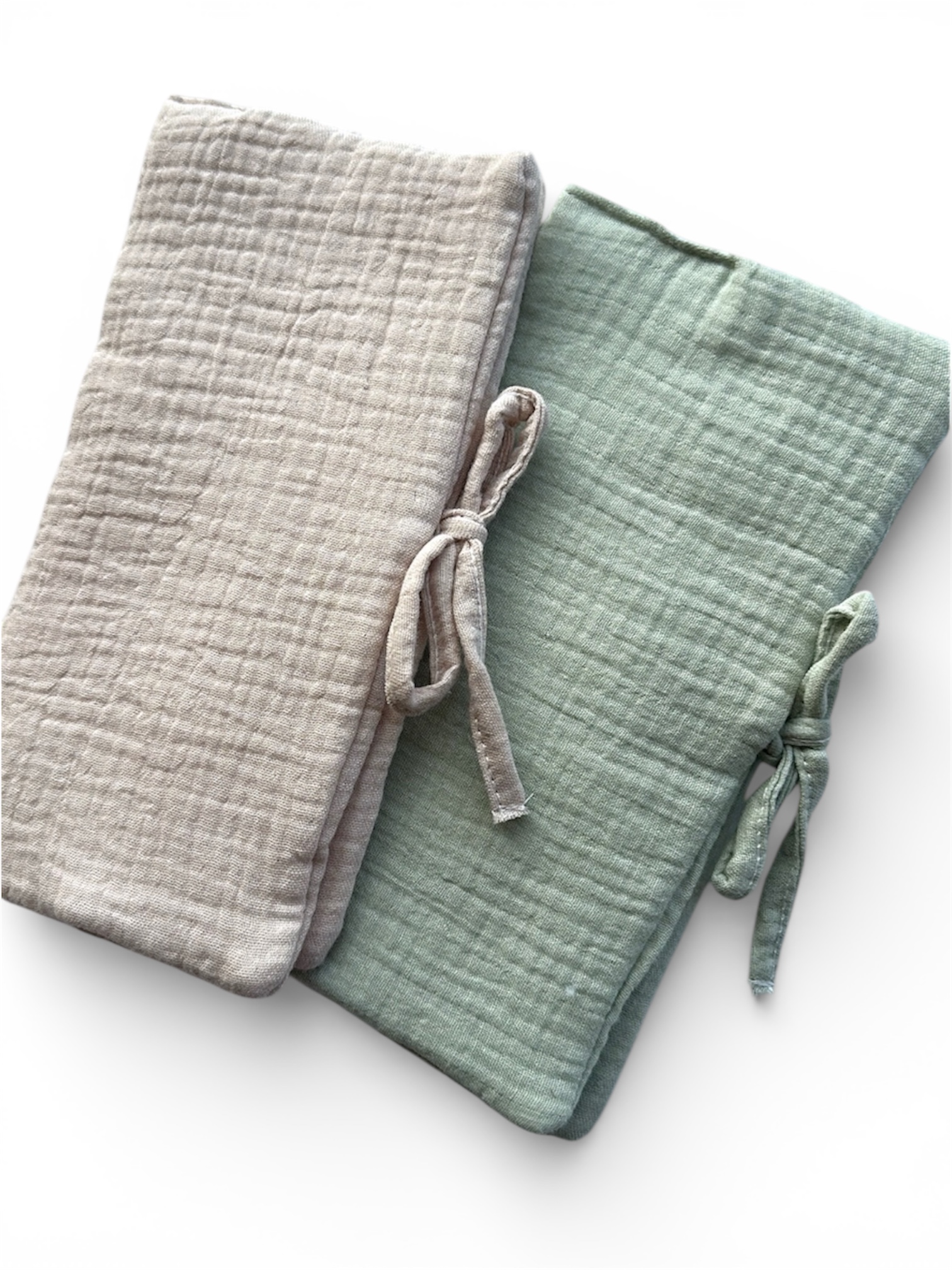 cape de bain en gaze de coton