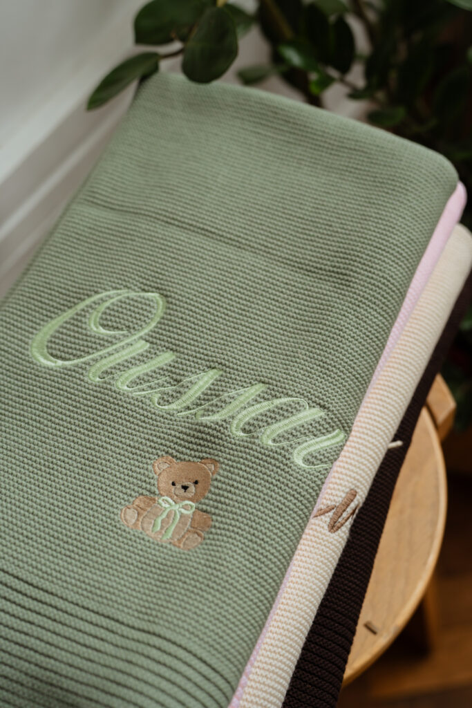 couverture en maille