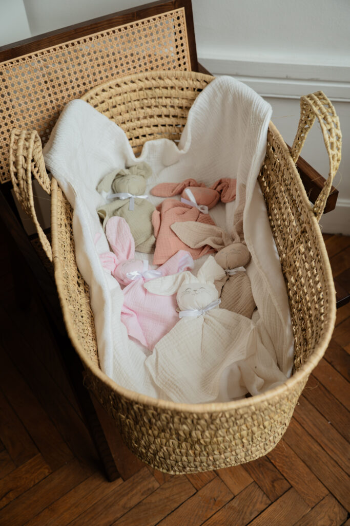 doudou en gaze de coton