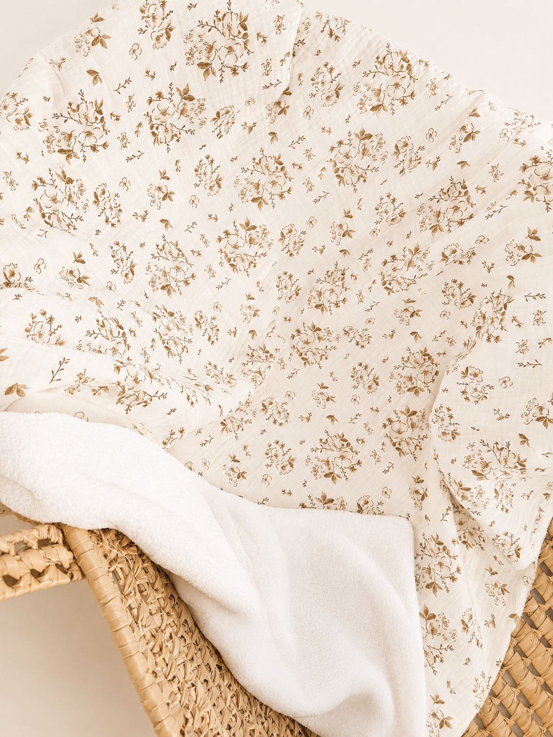 Couverture fleurs de coton – Atelier Lyn Couverture fleurs de coton - Atelier Lyn